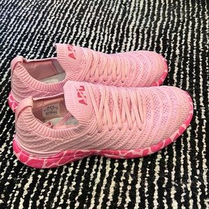 Pink Zebra APL athletic shoes